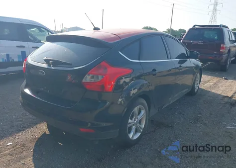 2012 Ford Focus Sel из США, поврежденный, VIN 1FAHP3M21CL421763